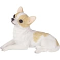 thumbnail image 4 of CATPAN 1Pcs 2 inches Mini Resin Chihuahua Figurine Gifts, Mini Dog Memorial Gifts, Dog Figurines, Car Decor, Collectible Chihuahua Statue Figure Sculpture, Gifts for Chihuahua Lover (Yellow-White), 4 of 16