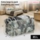 thumbnail image 5 of Bolsa de viaje plegable Lucky Brand, 85 L, con diseño de camuflaje, 71 x 33 x 38 cm, 5 of 6