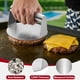 thumbnail image 4 of Prensa para hamburguesas 5.5 pulgadas acero inoxidable prensa para parrilla plana prensa para carne prensa para panceta prensa para sándwich, 4 of 7