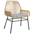 thumbnail image 3 of vidaXL Garden Chair Brown PE rattan UV-resistant materials Garden Chair, 3 of 5