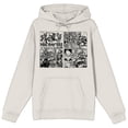 thumbnail image 1 of Teenage Mutant Ninja Turtles Comic Strip Beige Hoodie, 1 of 2