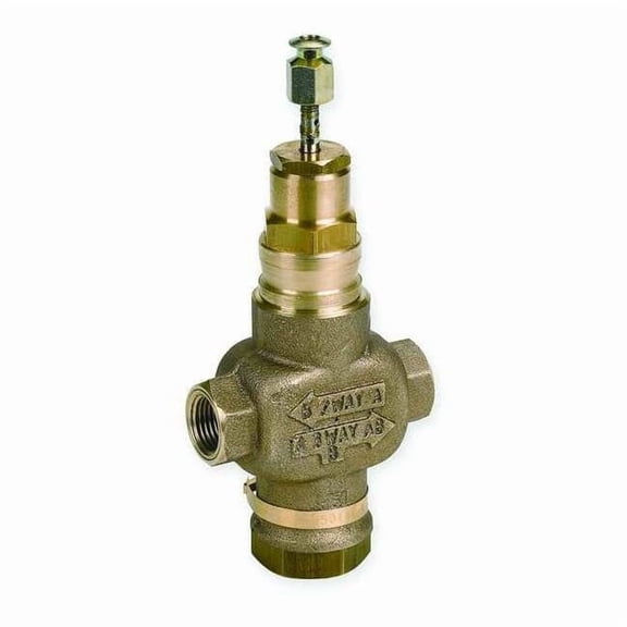 Honeywell Two-Way Globe Valve,2 In NPT,46.8 Cv V5011N1099