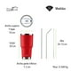 thumbnail image 3 of TERMO 30 OZ DE ACERO INOXIDABLE CON POPOTE Y CEPILLO COLOR ROJO, 3 of 8