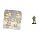 thumbnail image 1 of Caja cuadrada de acrílico,Adorno de bola cuadrada con cubierta acrílica para decoración del hogar,Caja expositora moderna de acrílico transparente transparente,Figura de escritorio,Estatua, 1 of 8