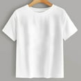 thumbnail image 3 of Women Casual DIY Tie-dye Tees Short Sleeve White T-Shirt Blouse Tops, 3 of 6