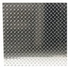 SteelWorks 0.06 in. X 24 in. W X 24 in. L Bright Aluminum Diamond Tread Plate