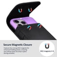 thumbnail image 4 of Funda de piel ACCKUO con clip metálico para cinturón iPhone/Galaxy, 4 of 8