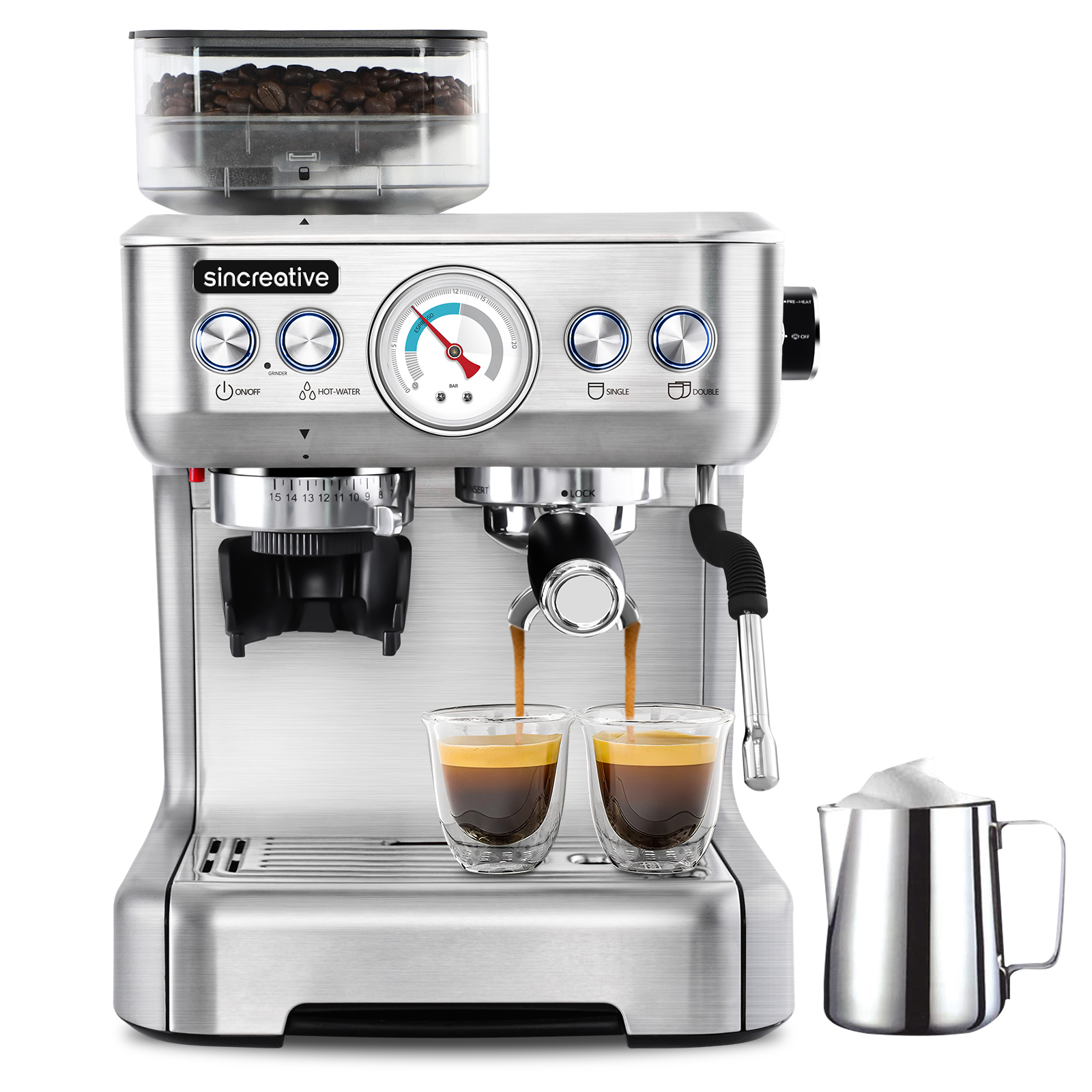 Buy Sincreative Espresso Machine with 