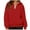Red(womens tops), variant on ZHYou No Boundaries Women's Half Zip Pullover Hoodie Oversized Sweatshirt Comfortable Loungewear Casual Sporty Top Fleece Lined Warm Cozy Fit Multiple Colors Available,White,Size M