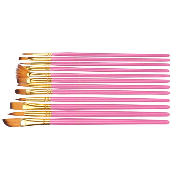 Pincel para pintar al óleo, juego de 12 pinceles para pintar, juego de pinceles para pintar acrílicos, tecnología de vanguardia