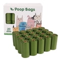 thumbnail image 1 of Bolsas biodegradables extra gruesas para excrementos de perros Wdftyju (20 rollos), 1 of 9