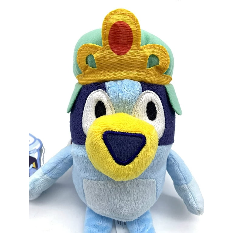 Bluey Friends Plush 8 Inch Princess Bluey Plush with 2 My Outlet Mall  Stickers