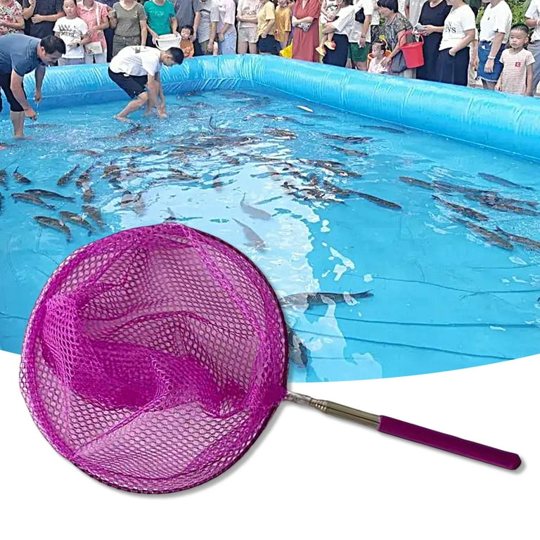 Cuteam Catching Net Interactive Non-slip Funny Flexibility Fine Mesh  Fishing Net