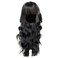 thumbnail image 2 of Black Wigs for Women Hair Wigs with Bangs Body Wigs with Human Hair Wigs Lace Front Wigs 150% Density Brazilian Virgin Hair Glueless Wig Natural Color Lace Front Wigs Human Hair, 2 of 7