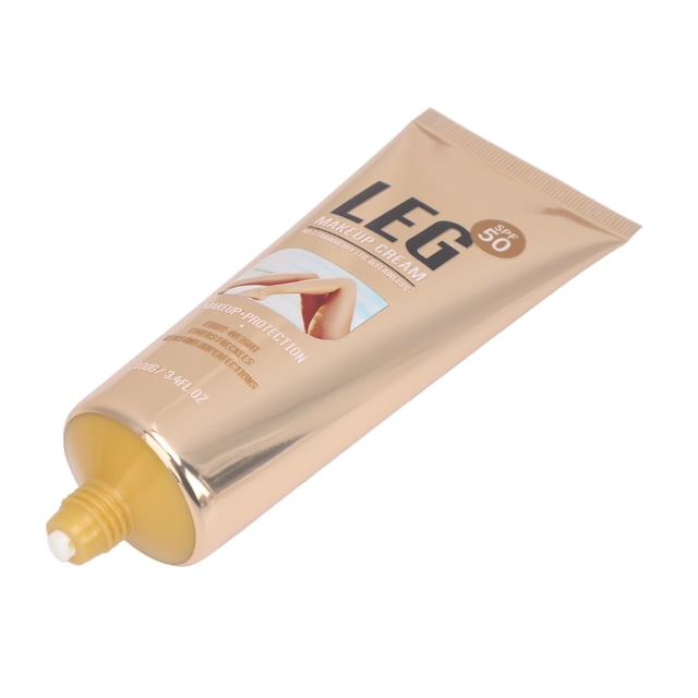 Crema de Maquillaje de Piernas, Crema de Maquillaje Corporal Impermeable 100 G de Eliminación Fácil para Diariamental