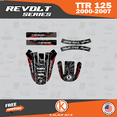 thumbnail image 2 of Kalair GFX Graphics Kit for Yamaha TTR125 (2000-2007) Revolt Series, 2 of 5