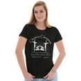 thumbnail image 3 of Christ is Christmas Nativity Scene Womens Slim Fit Graphic Tee Brisco Brands S, 3 of 5