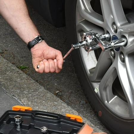 

Kehuoyezai Lug Nut Remover Torque Multiplier Wrench Nut Removal Type Car Tire Removal Labor Saving Electric Wrench Gear Type