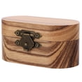 thumbnail image 1 of HLONK Guitar Pick Box Holder Wooden Picks Case Bass Plectrum Organizer Gift, 1 of 6