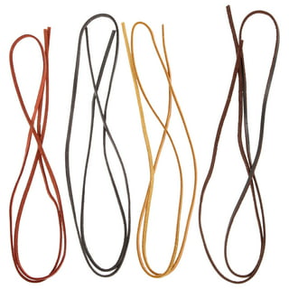 25Pcs Leather Cord Braded Cords DIY Jewelry Making Ropes with Clasps