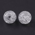 thumbnail image 2 of Transparent Acrylic Beads Crackle Round White about 12mm in diameter hole: 2mm about 500pcs/500g, 2 of 3