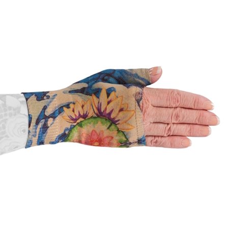 Compression Gauntlet for Women - 20-30mmHg Medium Leftfor Lymphedema, Post Surgery, Swelling - Made in the USA