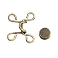 thumbnail image 1 of Leodye 1PCS Boucle de Taille Type Clou 27mm Taille Ceinture de Mode pour Femmes Accessoire de Réglage, 1 of 2