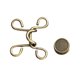 thumbnail image 1 of Hebilla de cintura con clavos Hebilla de cintura con clavos Hebilla de cintura con clavos Broche ajustable de 27 mm, 1 of 2