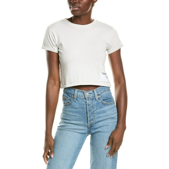 Michael Stars womens  Baby T-Shirt, os, Grey