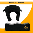 thumbnail image 3 of Royal BBL - Brazilian BBL Pillow After Surgery - Dr. Approved BBL Recovery Pillow with Comfort Back Support Cushion for Post-Op Sitting + Cover Drawstring Bag - Comfortable & Easy to Carry for Home, 3 of 11