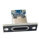 thumbnail image 2 of 20 Conectores USB 3.1 Tipo C de 2 Pines Hembra para Carga de Datos, Base de Carga Eléctrica Pequeña con Placa de Fijación., 2 of 6