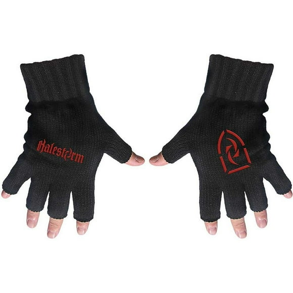Halestorm Gants Sans Doigts Logo Adulte