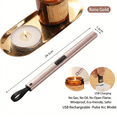 thumbnail image 6 of Modern Madame Rechargeable Electric Arc Lighter, Perfect Mother's Day Gift for Home & Parties, 6 of 7
