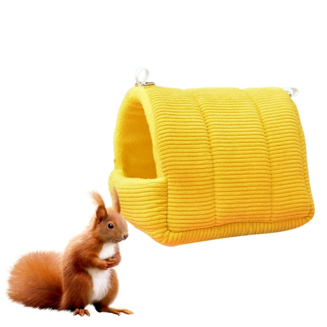 EGNMCR Soft Plush Hanging Bed For Squirrels And Small Animals Bed soft