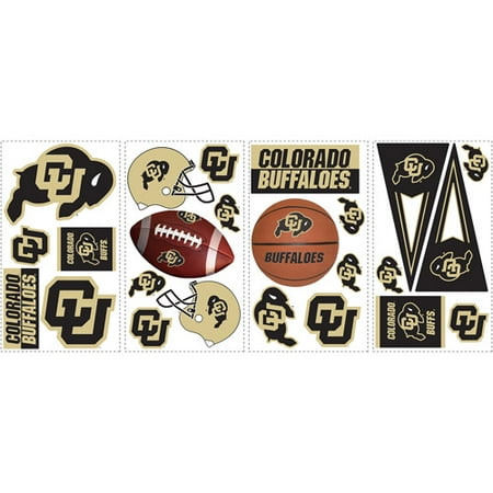 RoomMates University of Colorado Peel and Stick Wall Decals
