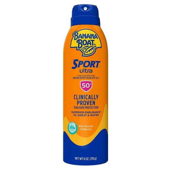 Banana Boat Spf#50  Sport Ultra Spray 6oz (Pack of 2)