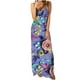 thumbnail image 2 of Vestido estampado de tirantes sin mangas de playa casual de verano para mujer Pompotops  qyievc1707, 2 of 4