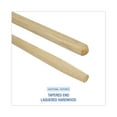 thumbnail image 4 of 1/1/8 in. x 60 in. Tapered End Lacquered Hardwood Broom Handle - Natural, 4 of 5