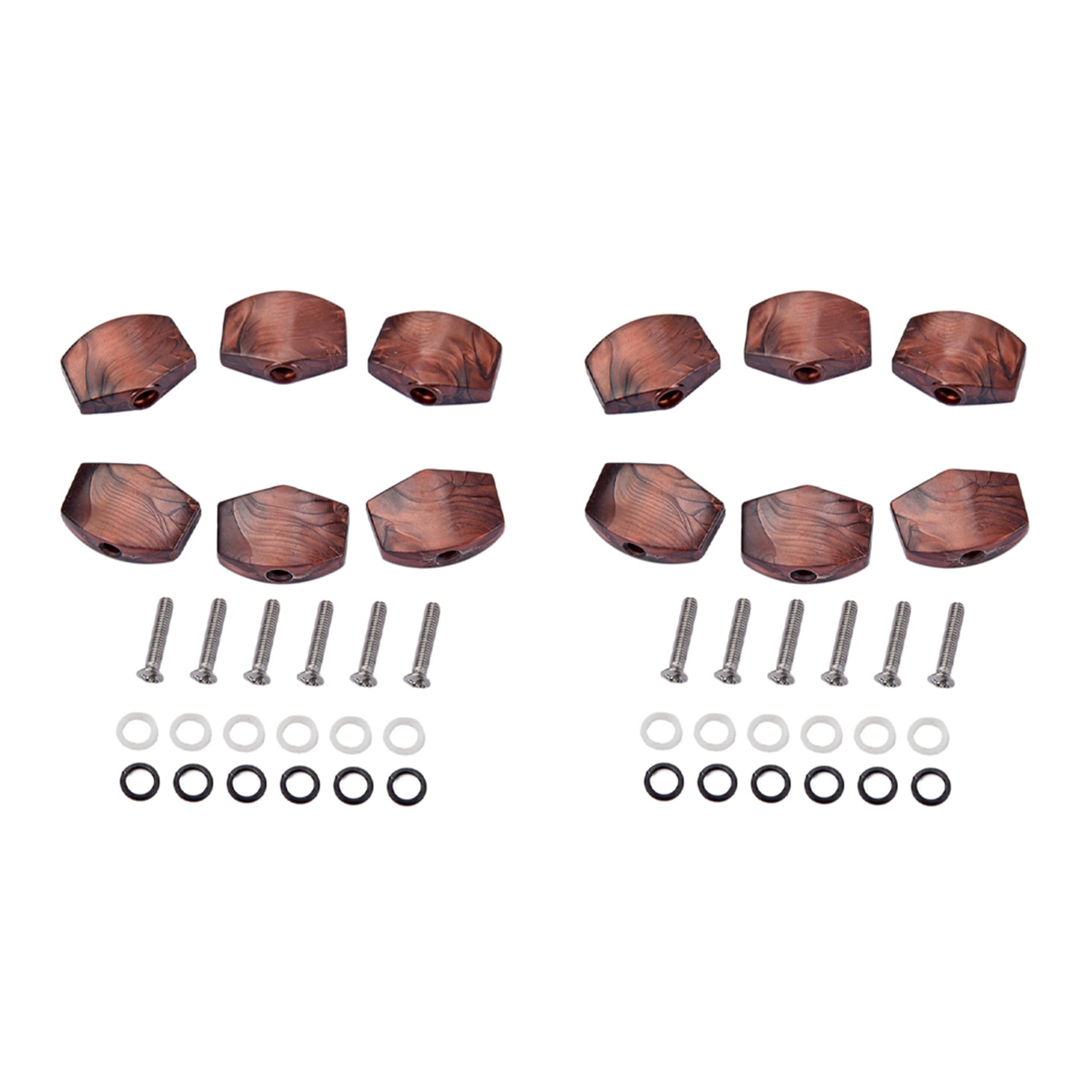 12 Pcs/Set Guitar Tuning Peg Buttons, Tuning Pegs Knobs Machine Heads
