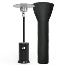 Pamapic 48000 BTU Black Propane Freestanding Patio Heater