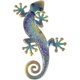 thumbnail image 1 of Decoración de pared de metal con forma de geco de Liffy, paquete grande de 2, arte de pared de lagarto para exteriores, decoración de pared de lagarto de metal, arte de pared de metal con forma de g, 1 of 4