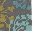 thumbnail image 4 of Linon Trio Dandelion Hand Tufted Polyester 8'x10' Rug in Gray, 4 of 4