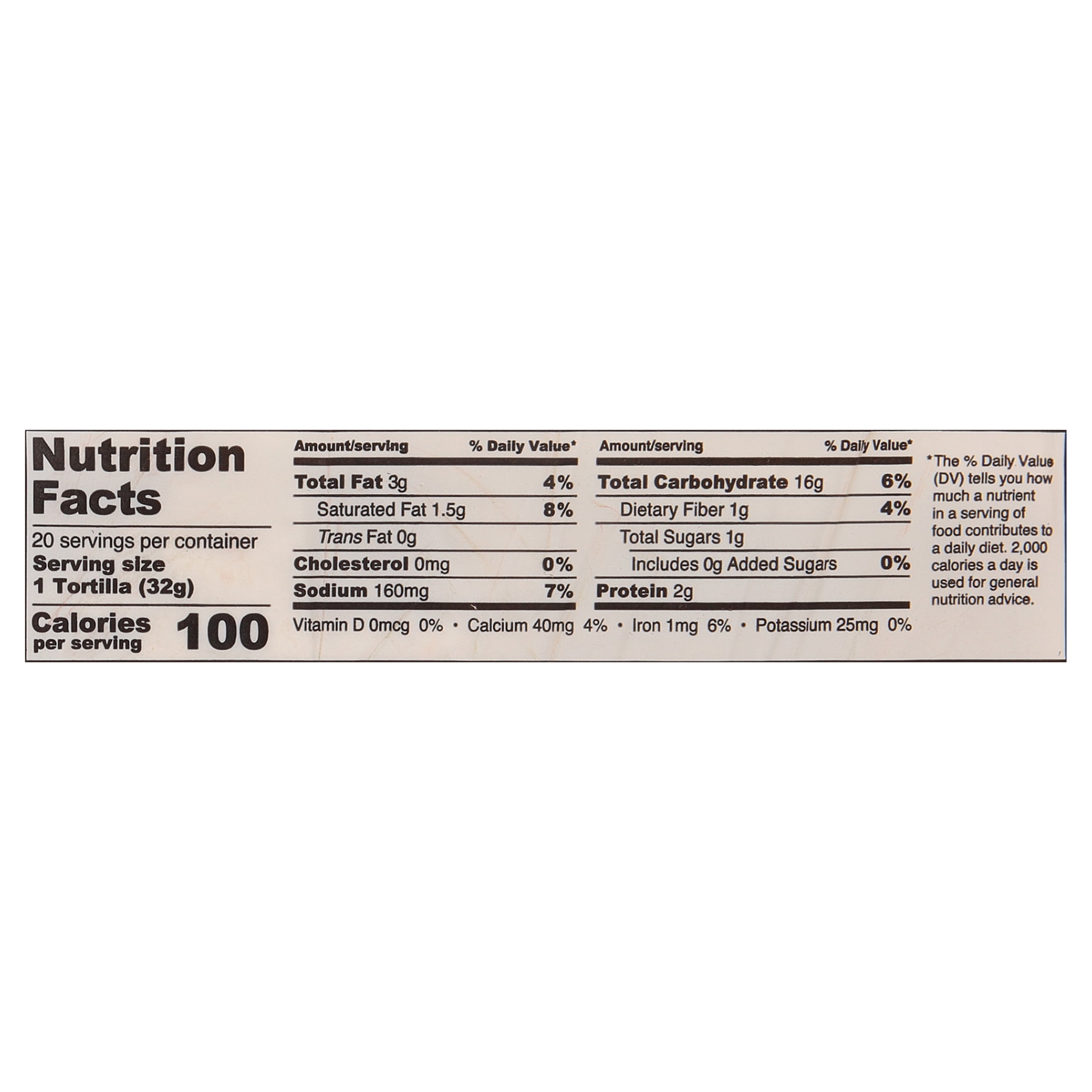 La Banderita Ricas Flour Tortillas Family Pack, 20 count, 22.5 oz