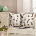 thumbnail image 4 of Easter Pillow Covers 18x18 Set of 2 Easter Bunny Decor for Throw Pillows Covers Spring Farmhouse Pillow Covers Decor Couch Living Room, 4 of 6