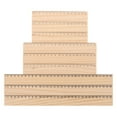 thumbnail image 1 of KAKOWELY 9pcs Household Wood Rulers Multi-function Straight Rulers Painting Straight Rulers Wooden Rulers,11.81"X1.18"X0.08", 1 of 4