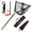 Net Combo- Hoop Size: 23"(extendable), variant on Pontus Fishing Net Foldable & Lightweight Landing With Built In Length Scale Strength Aluminum Handle Gear And Gift For Men