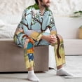 thumbnail image 7 of Disketp African Women Mens Pajama Set, Soft Warm Long Sleeve Sleepwear, Cozy Button-Down Pjs for Men-X-Large, 7 of 7