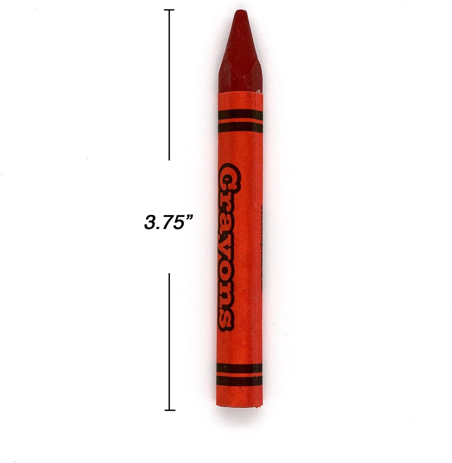 Crayola 528360M038 Classic Red Crayon - 3000/Case