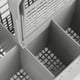 Rdeghly Universel Polyvalent Partie Vaisselle Couverts Panier de Remplacement Boîte de Rangement Accessoire, Polyvalent Panier Lave-Vaisselle, Lave-Vaisselle Couverts Panier – image 3 sur 8