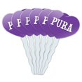 thumbnail image 1 of Pura Heart Love Cupcake Picks Toppers - Set of 6, 1 of 1